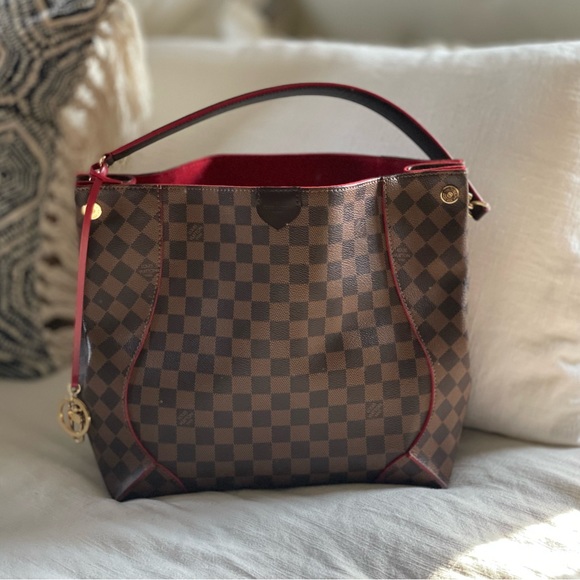 ❣️LIKE NEW❣️💎✨Louis Vuitton❣️ Caissa Damier Ebene Hobo Shoulderbag - Picture 8 of 17